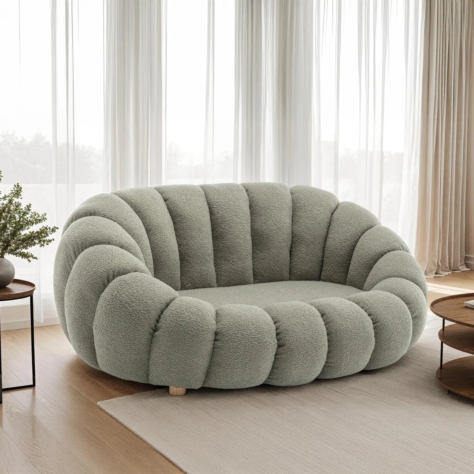 Homio Decor Living Room Pumpkin Sofa