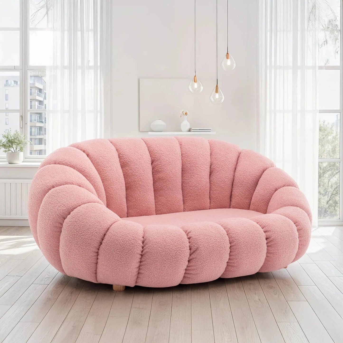 Homio Decor Living Room Pumpkin Sofa