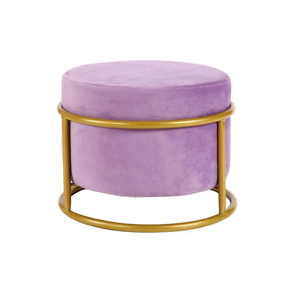 Homio Decor Living Room Purple Colourful Living Room Pouf