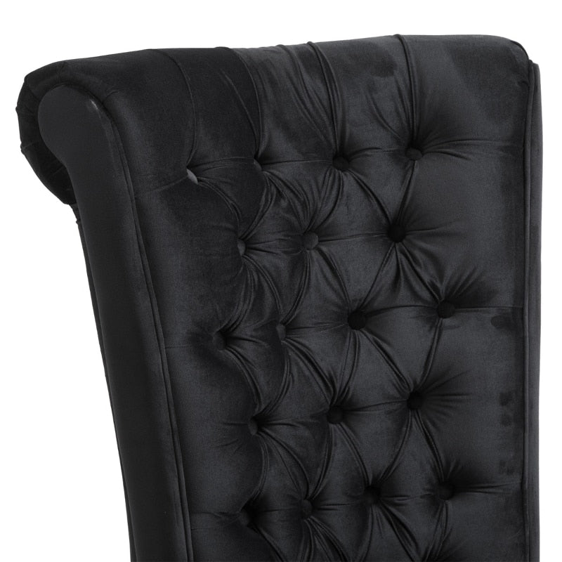 Homio Decor Living Room Retro Button-Tufted Royal Design Chair