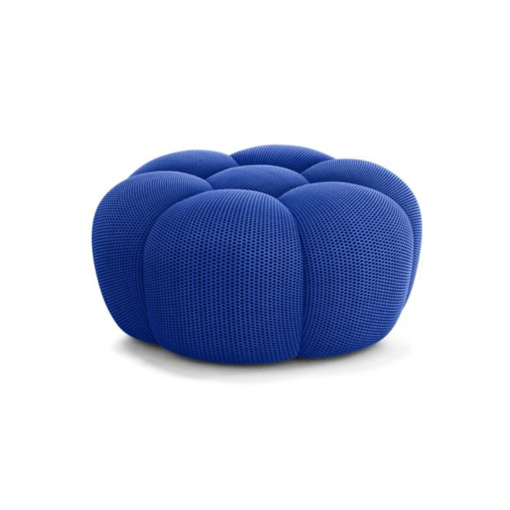 Homio Decor Living Room Sapphire Bubble Sofa Ottoman