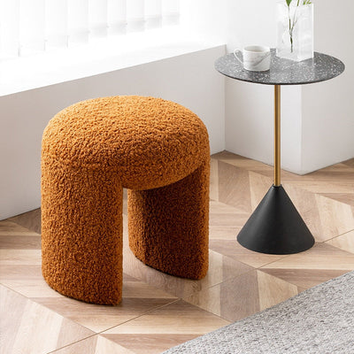 Homio Decor Living Room Small Teddy Low Stool