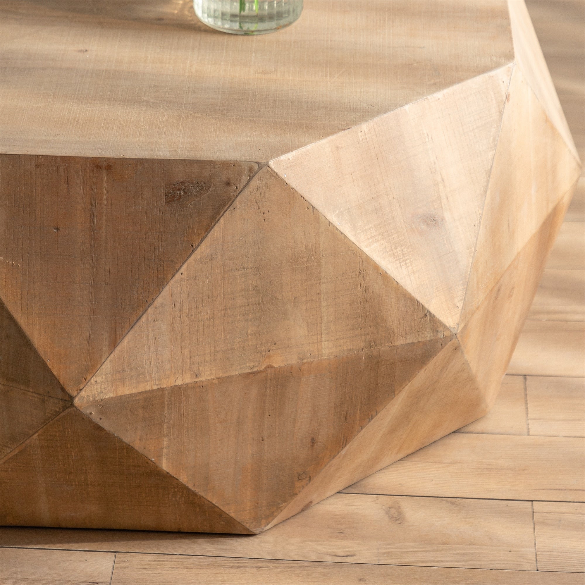 Homio Decor Living Room Three-Dimensional Embossed Coffee Table