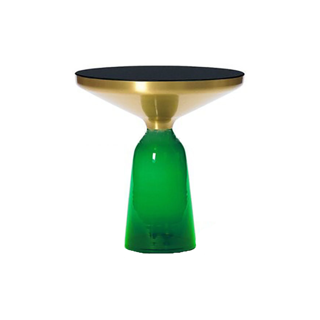 Homio Decor Living Room Transparent Glass Tea Table