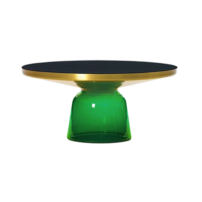Homio Decor Living Room Transparent Glass Tea Table