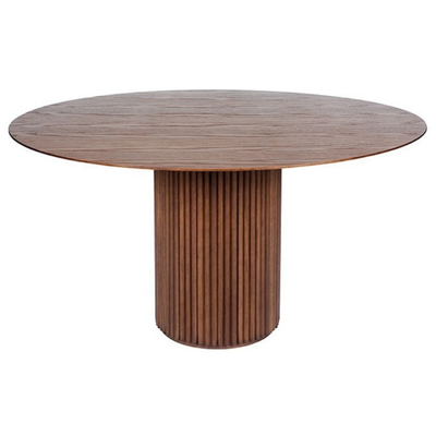 Homio Decor Living Room Wabi-Sabi Oak Round Table