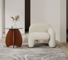 Homio Decor Living Room White / Left Armrest Japandi Designer Lounge Sofa