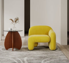 Homio Decor Living Room Yellow / Left Armrest Japandi Designer Lounge Sofa