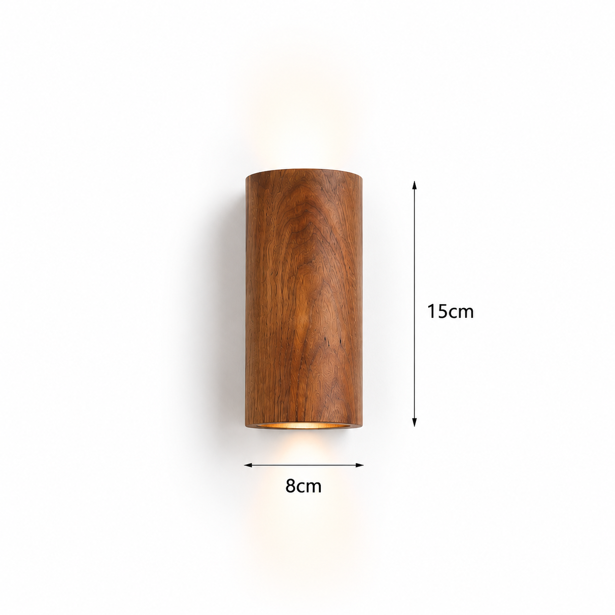 Homio Decor Model 2 Tova Wood Wall Sconce
