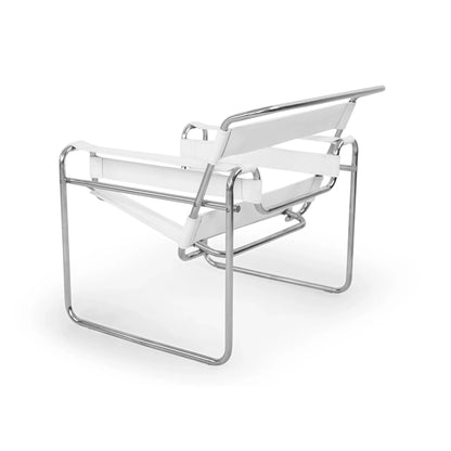 Homio Decor Modernist Tubular Lounge Chair