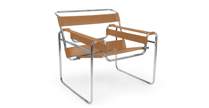 Homio Decor Modernist Tubular Lounge Chair