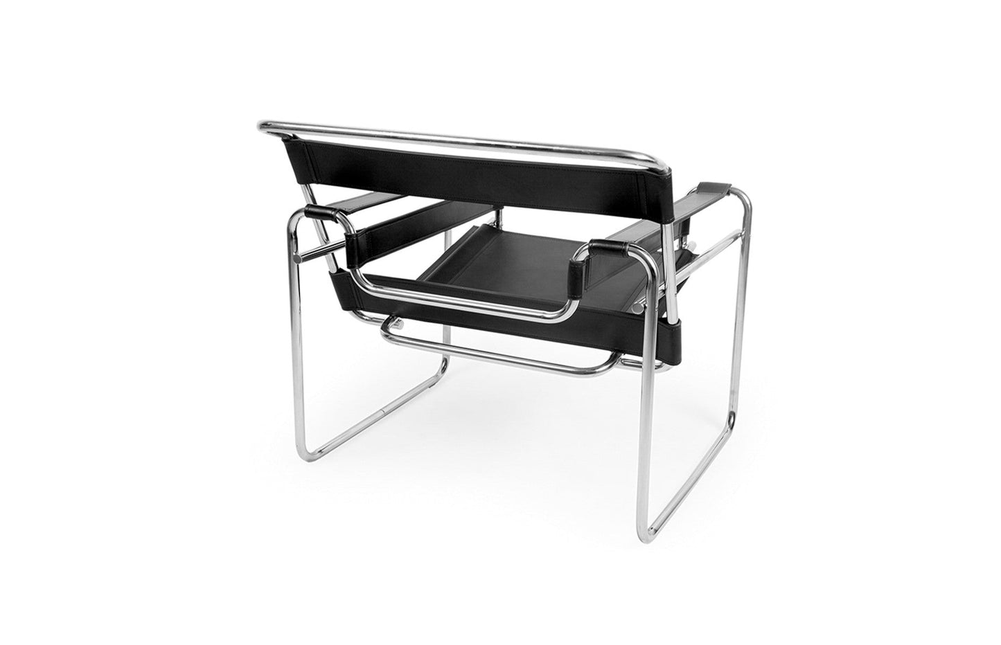 Homio Decor Modernist Tubular Lounge Chair