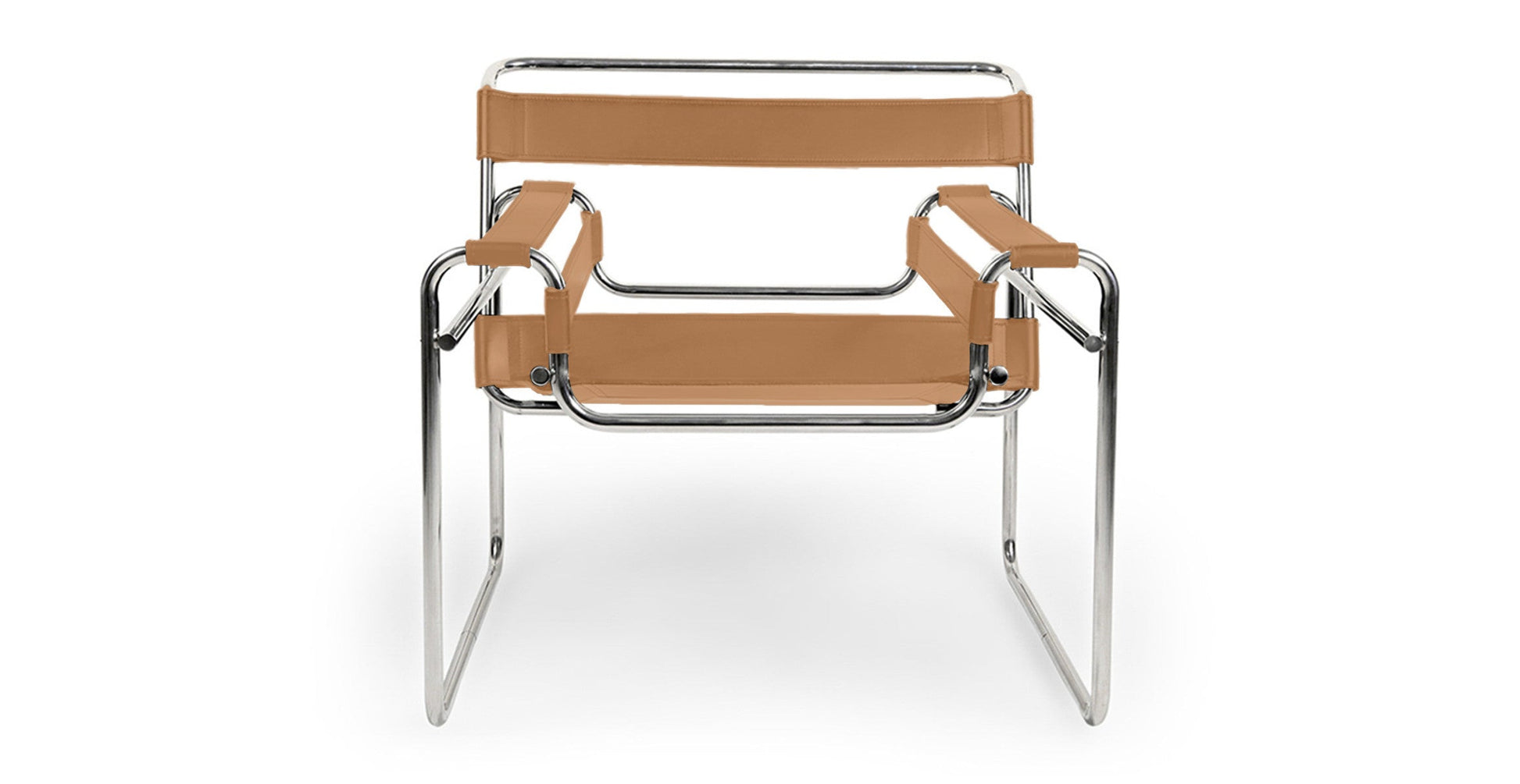 Homio Decor Modernist Tubular Lounge Chair