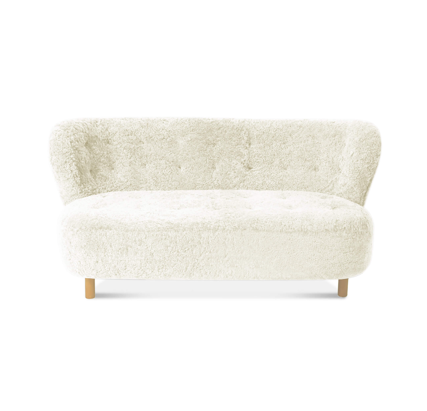 Homio Decor Off-White / Oak Little Petra Sofa