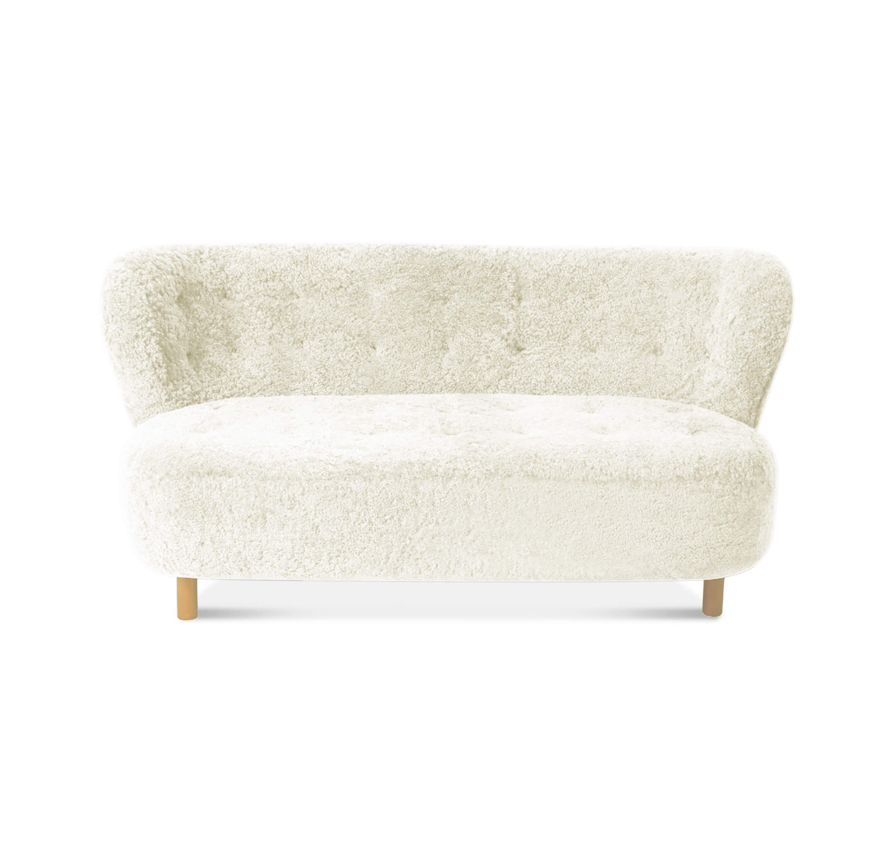 Homio Decor Off-White / Oak Little Petra Sofa