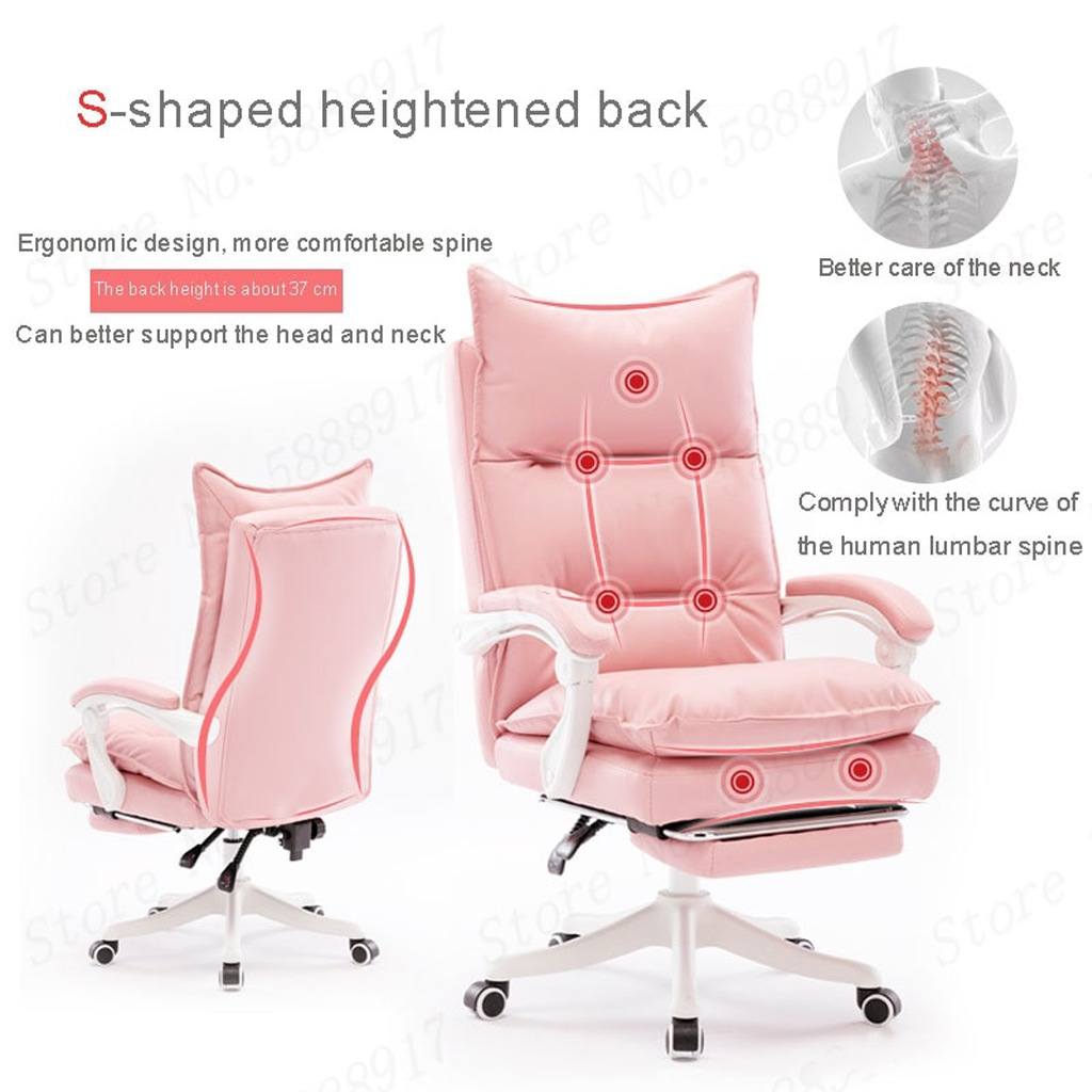 Homio Decor Office Comfortable Plush Gaming Chair