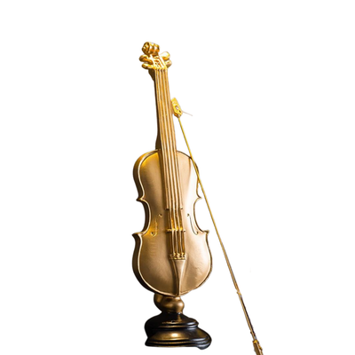 Homio Decor Office Modern Decorative Resin Violin
