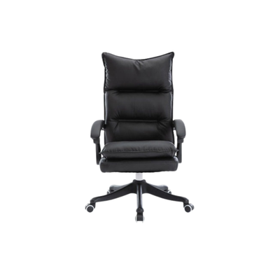 Homio Decor Office PU Leather / Black / Without Footrest Comfortable Plush Gaming Chair