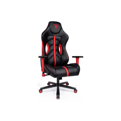 Homio Decor Office Red 4D Gaming Chair with Racing Wheels