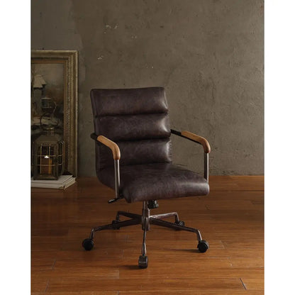 Homio Decor Office Retro Office Chair in Top Grain Leather