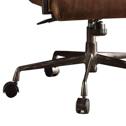 Homio Decor Office Retro Office Chair in Top Grain Leather