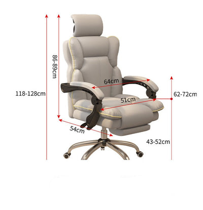 Homio Decor Office Stylish PU Leather Gaming Chair