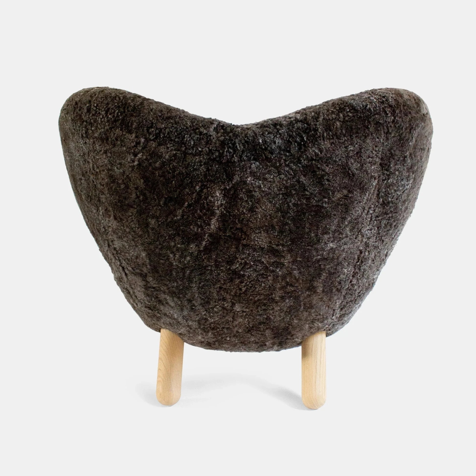 Homio Decor Shearling Pelican Chair