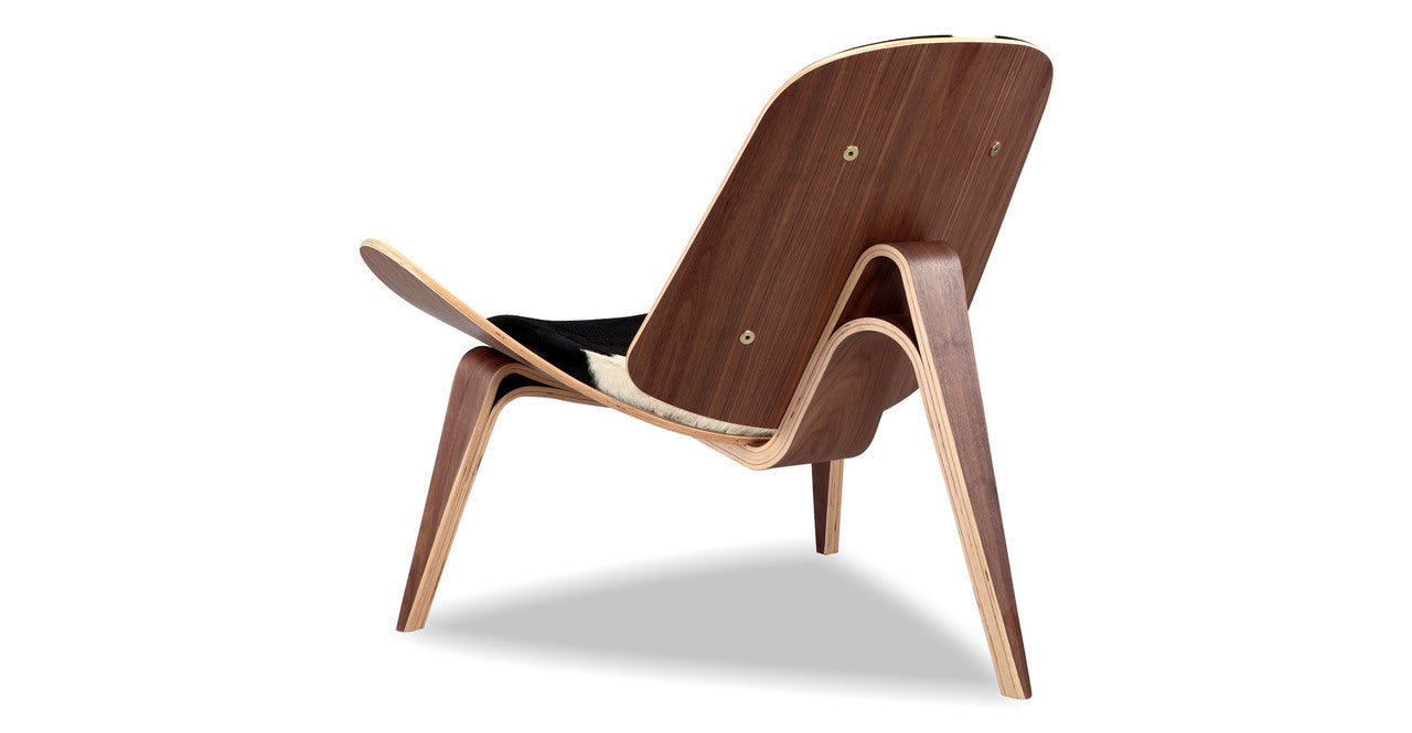 Homio Decor Shell Chair (Pony Skin)
