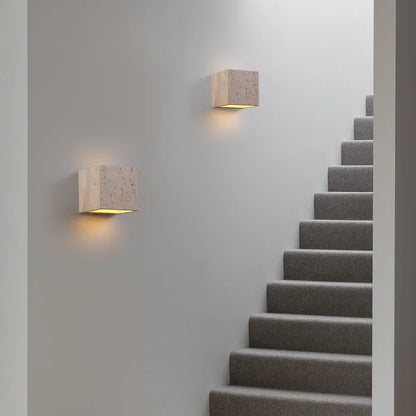 Homio Decor Siena Travertine Wall Sconce