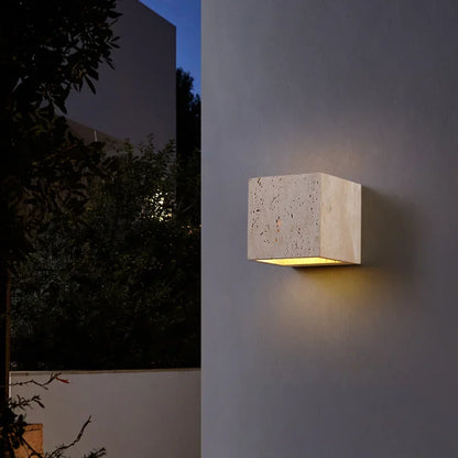 Homio Decor Siena Travertine Wall Sconce