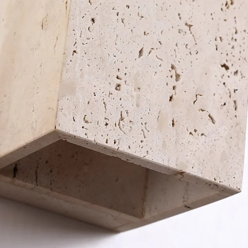 Homio Decor Siena Travertine Wall Sconce