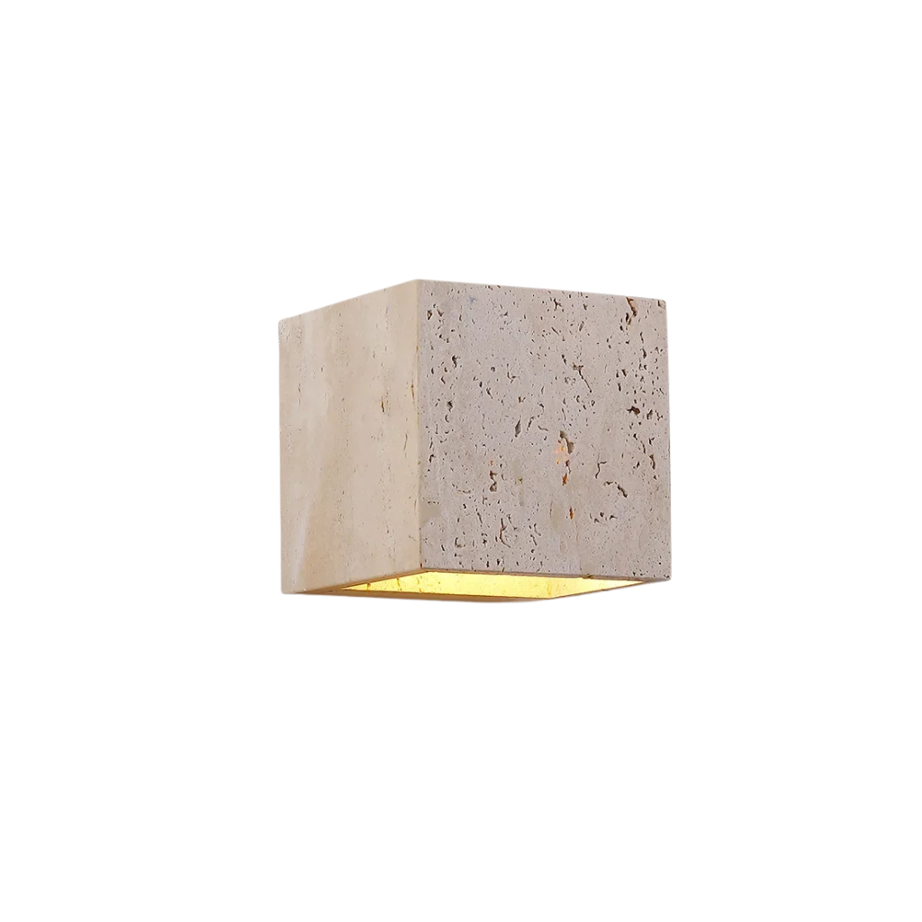 Homio Decor Siena Travertine Wall Sconce