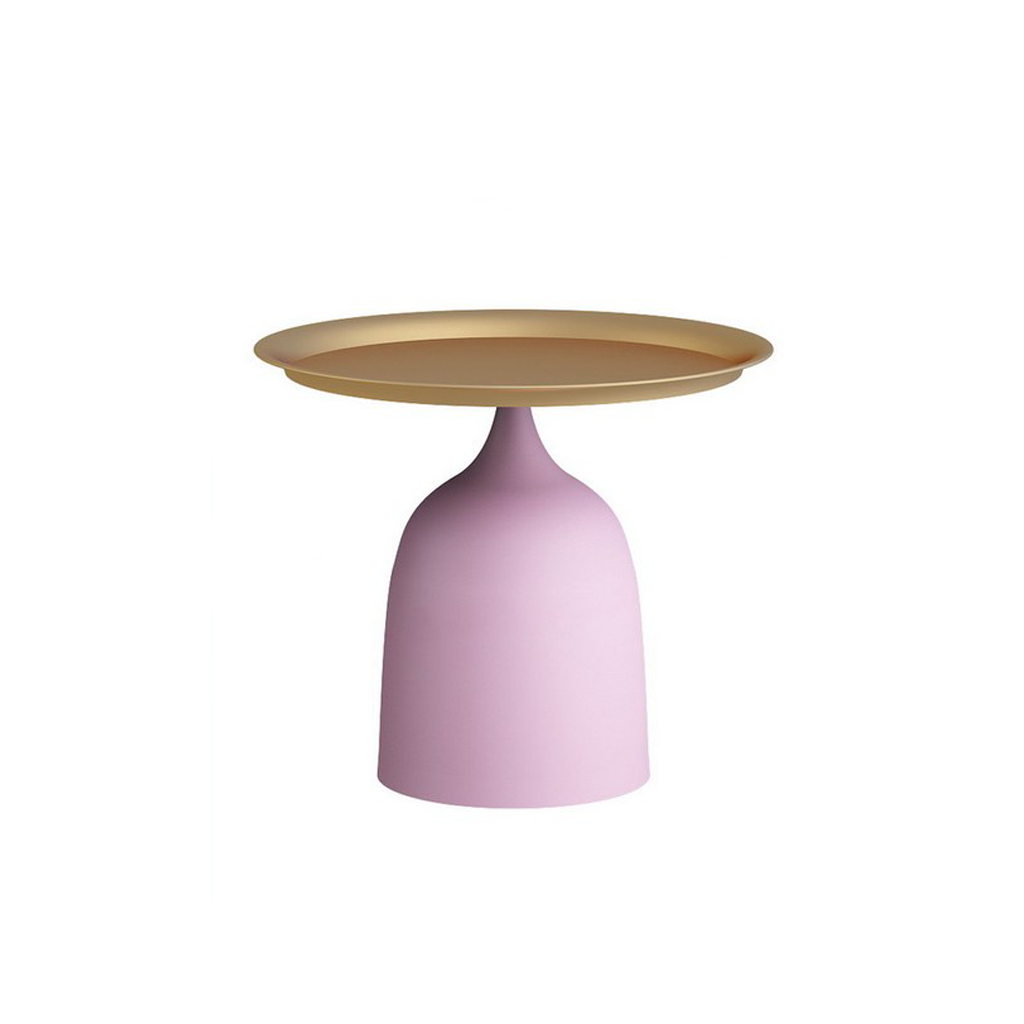 Homio Decor Small / Gold & Pink Simplistic Coffee Table