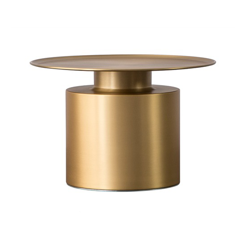 Homio Decor Small / Gold Round Coffee Table