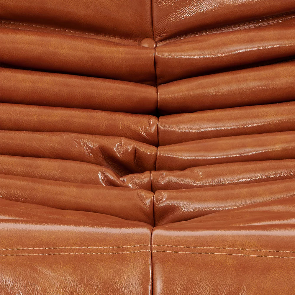 Togo Sofa (3 Seater) - Leather - Homio Decor