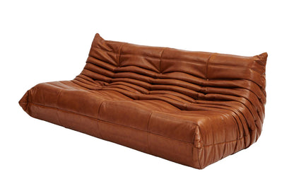 Togo Sofa (3 Seater) - Leather - Homio Decor