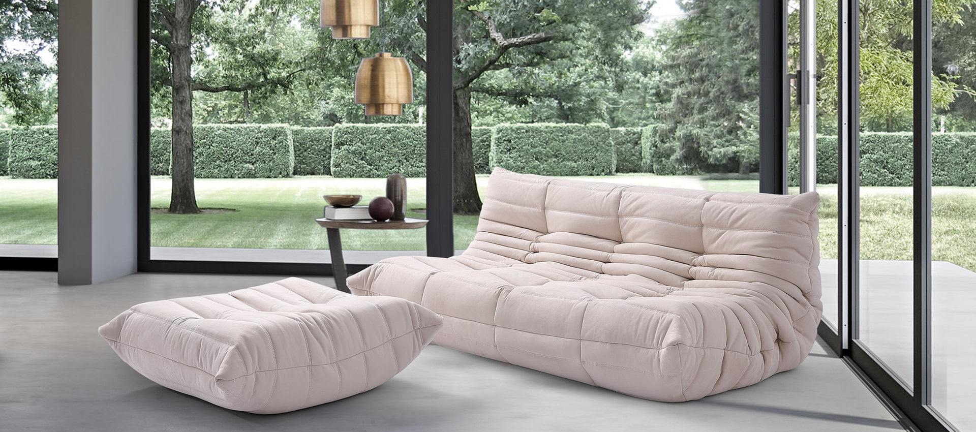 Homio Decor Togo Sofa (Alcantara)