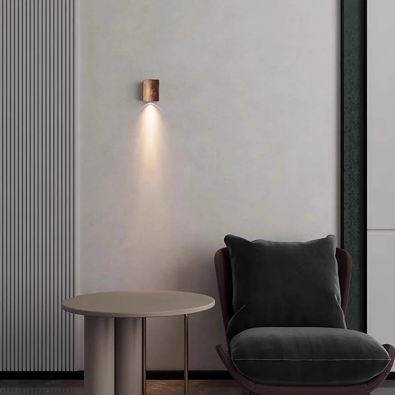 Homio Decor Tova Wood Wall Sconce