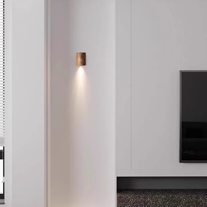 Homio Decor Tova Wood Wall Sconce