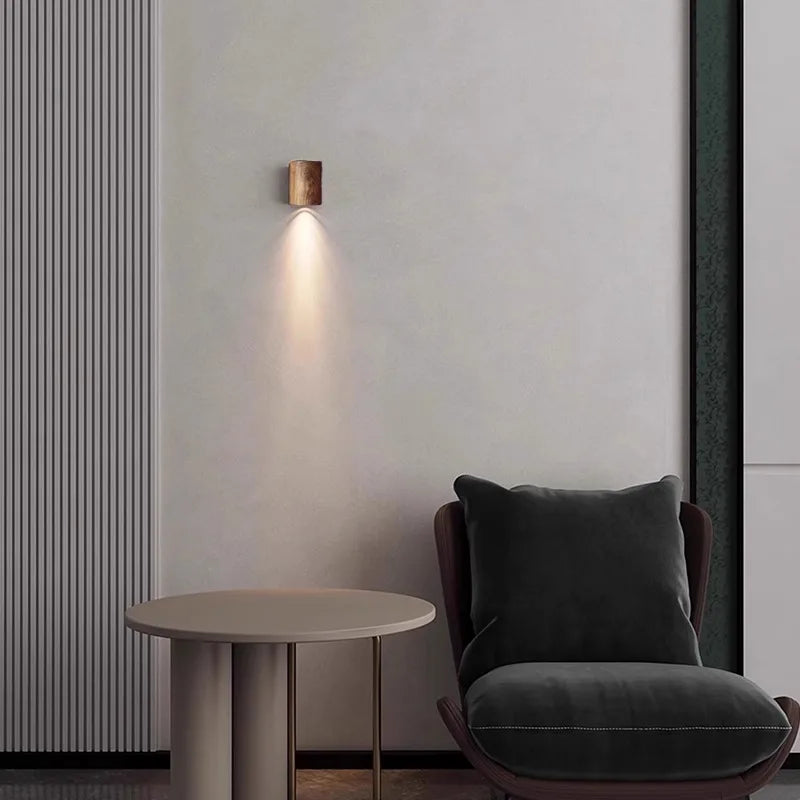 Homio Decor Tova Wood Wall Sconce
