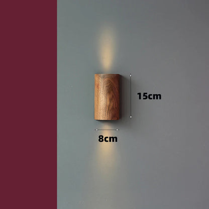 Homio Decor Tova Wood Wall Sconce