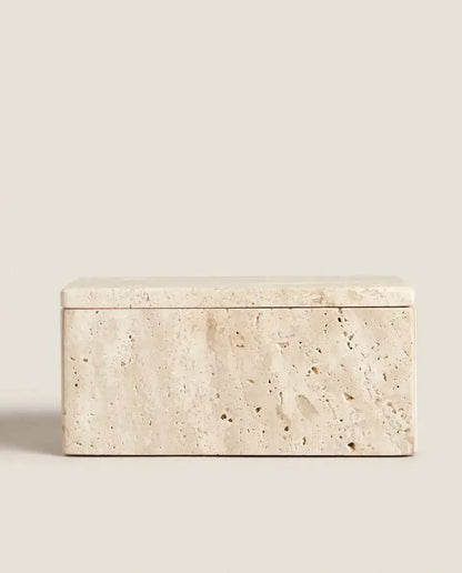 travertine storage box homio decr