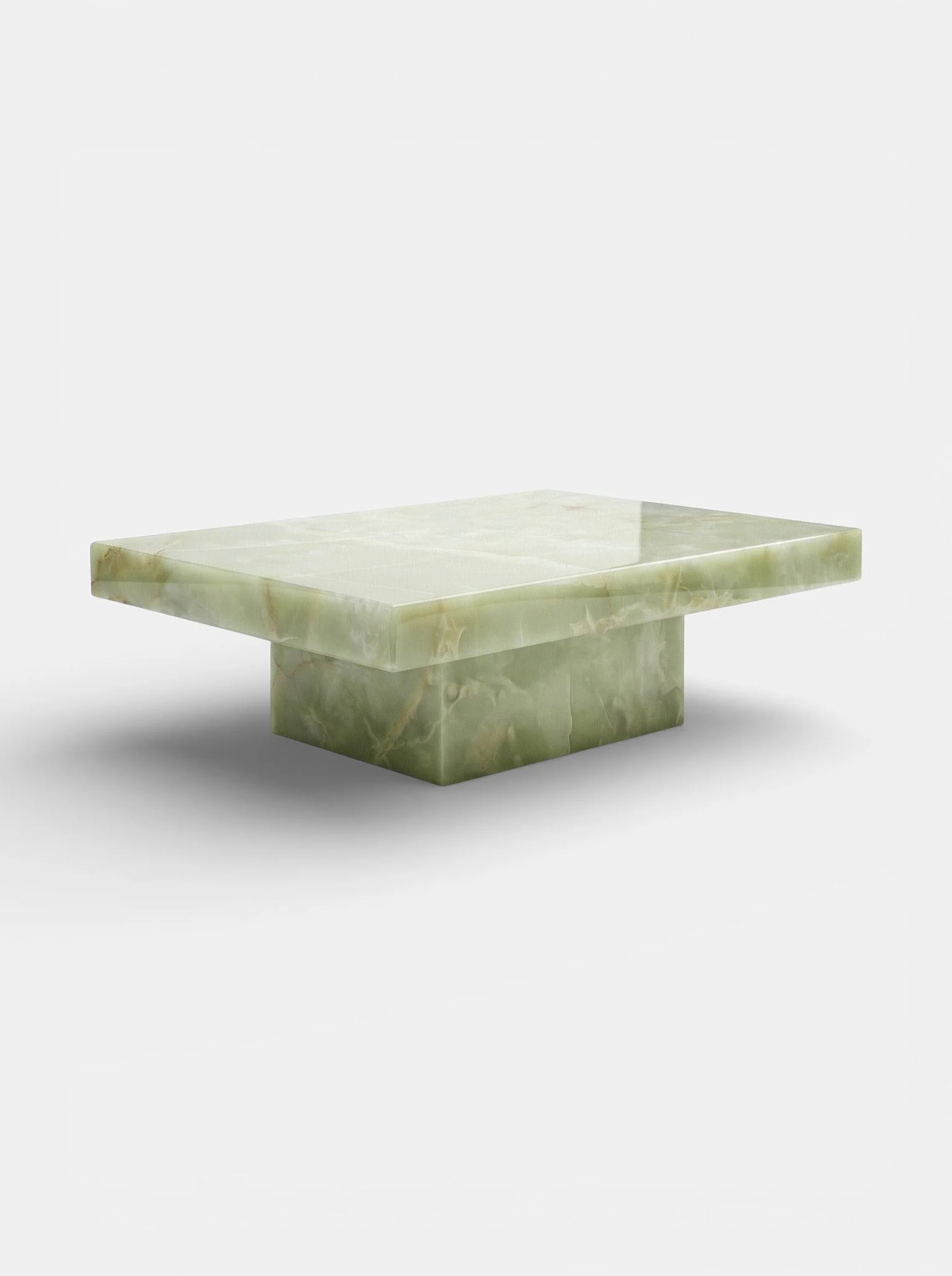 Homio Decor Verde Imperia Onyx Coffee Table