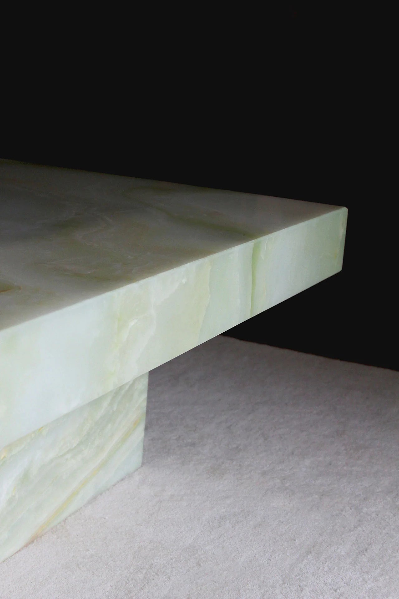 Homio Decor Verde Imperia Onyx Coffee Table