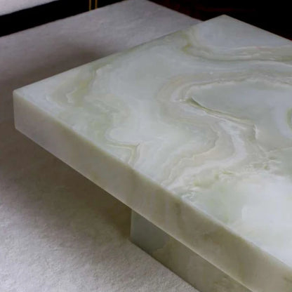 Homio Decor Verde Imperia Onyx Coffee Table