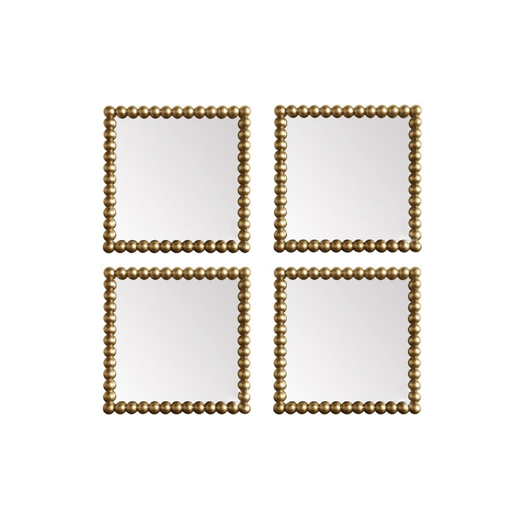 Homio Decor Wall Decor 1 Piece / 40x40cm Luxury Square Decorative Mirror