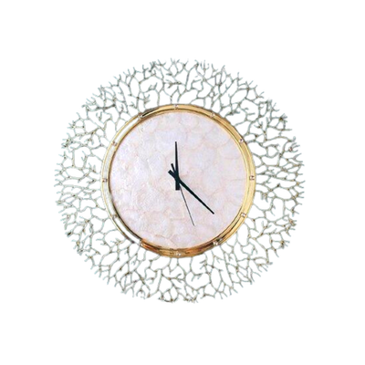 Homio Decor Wall Decor 60cm Luxury Golden Round Wall Clock