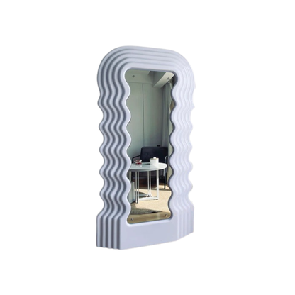 Homio Decor Wall Decor Cloud Grey / 175cm Wavy Vanity Mirror with LED Light