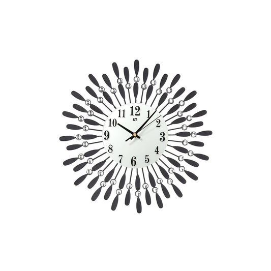 Homio Decor Wall Decor Crystal Sun Wall Clock