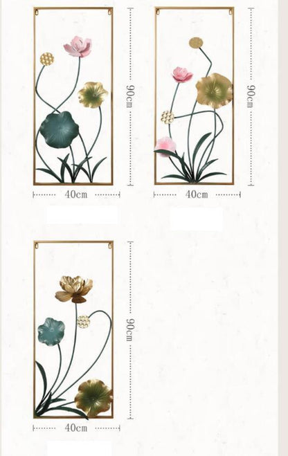 Homio Decor Wall Decor Lotus Wall Ornament